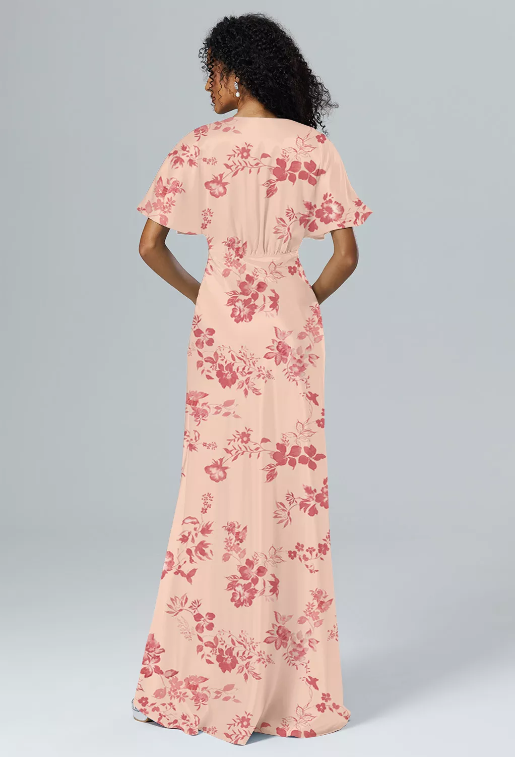 AW Otthild Pink Cherry Blossom  Black Tie Wedding Guest Dresses